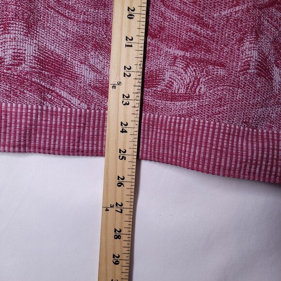Lululemon Rest Less Pullover 6 Red Marble Swirl Stratum Overlay - Picture 7 of 10